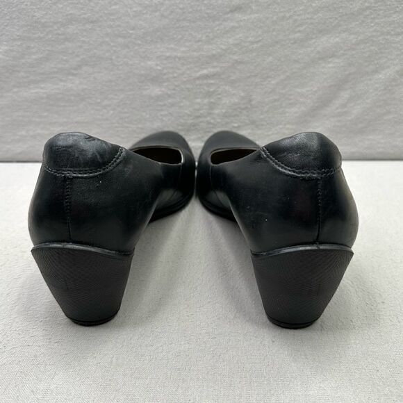 ECCO Sculptured 45 Womens Size 40 (US 9) Pump Plain Leather Comfort - Picture 4 of 8